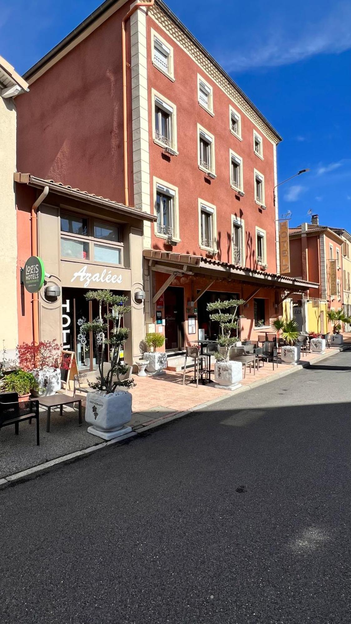 Logis Hotel Restaurant Azalees Tournon-sur-Rhone Exterior photo